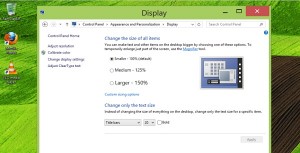 display