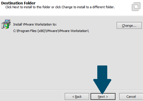 Change installation path, if required