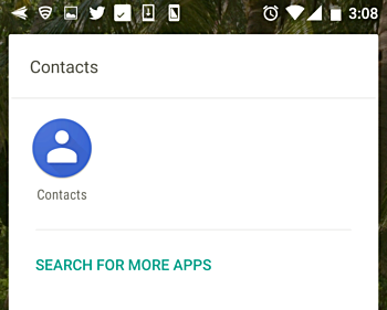 Launch the Contacts app on your phone
