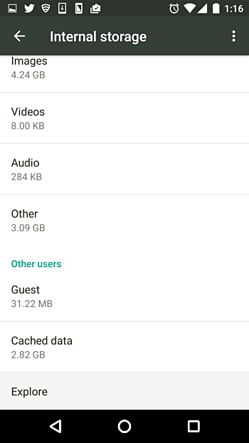 Explore File System on Android