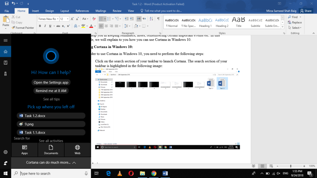 Windows 10 - Cortana