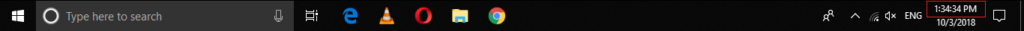 Windows Clock shows seconds in Taskbar