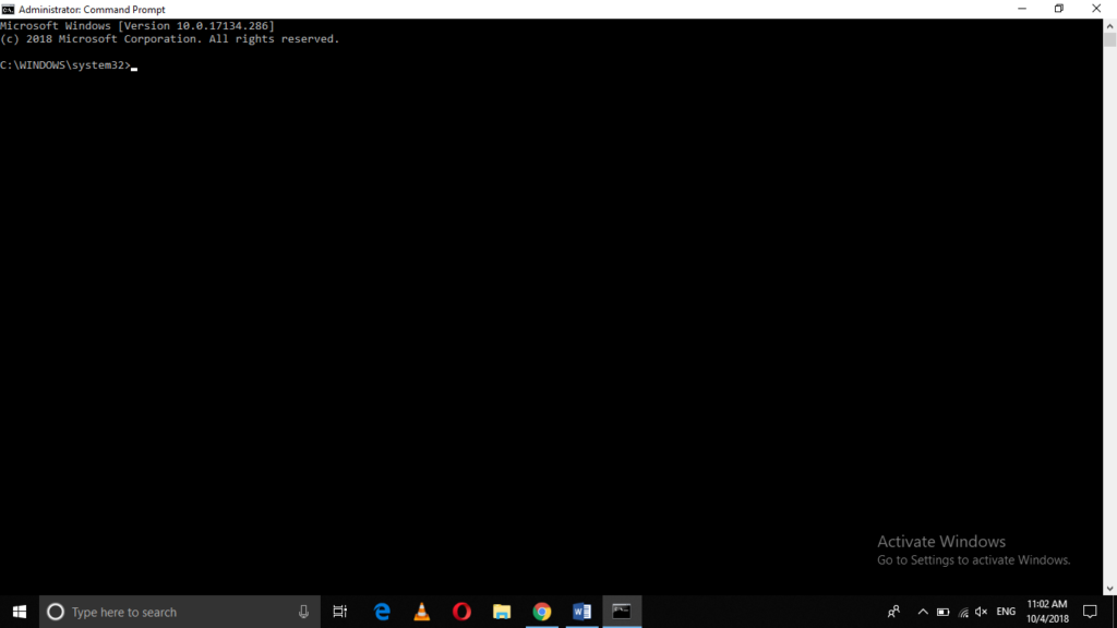 Windows Command Prompt