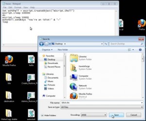 visual basic script