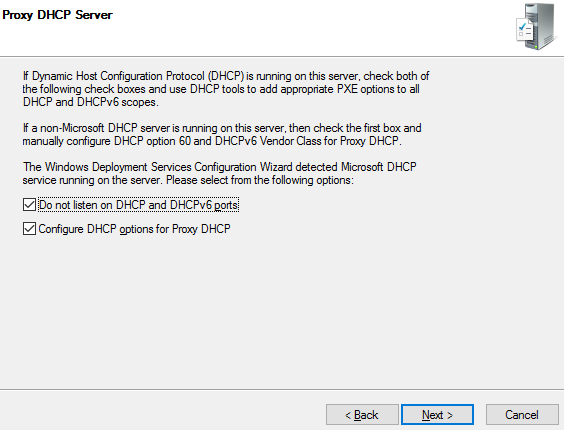 Configure DHCP Options