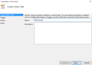 AUTO SHUT DOWN PC WINDOWS 10 visual data 2