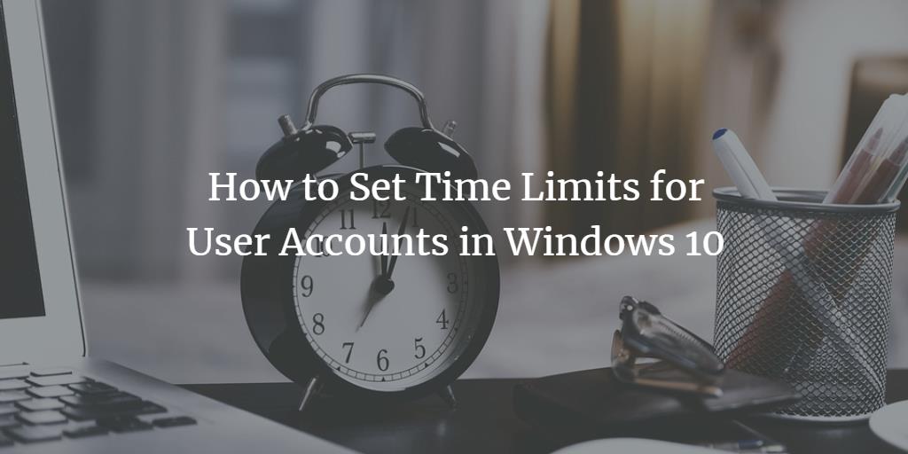 Windows User Time Limit