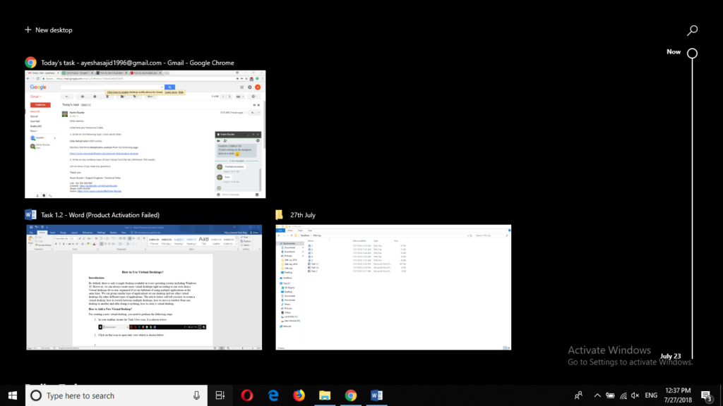 How To Use Virtual Desktops In Windows 10 How To Use Virtual Desktops In Windows 10