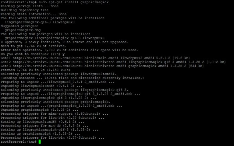 linux imagemagick version linux imagemagick version