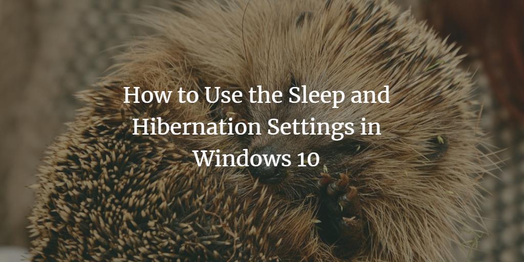 Windows Hibernation