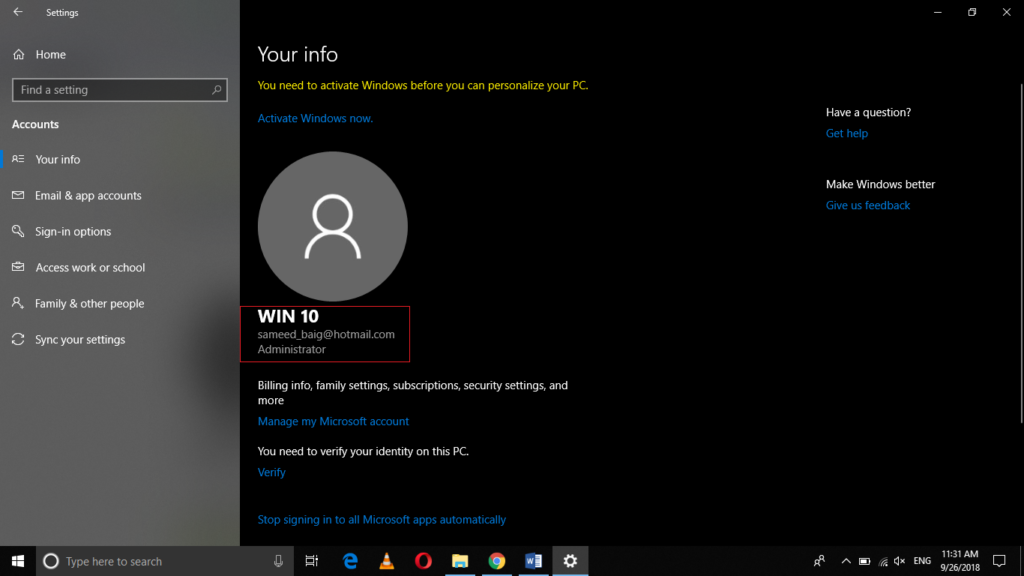 how do i change my microsoft account sign in on windows 10 how do i change my microsoft account sign in on windows 10