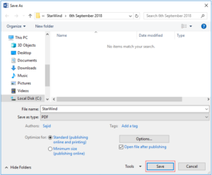 how to create a pdf file in windows 10