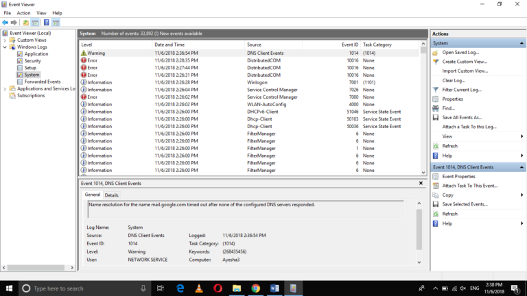 What is Event Viewer and How to Use it in Windows 10