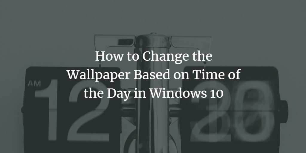 Windows Wallpaper Changer