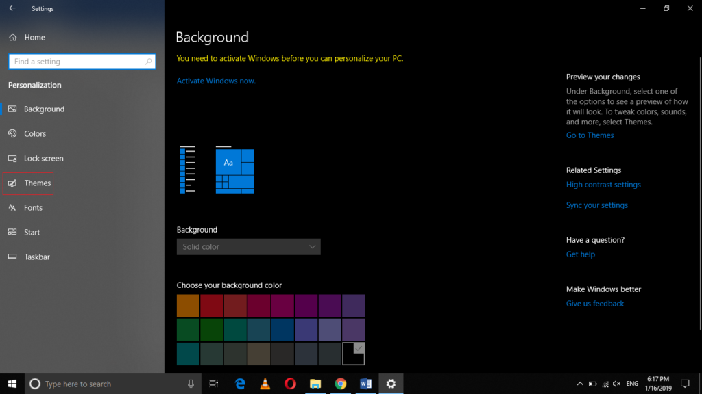 How To Install New Desktop Themes In Windows 10
