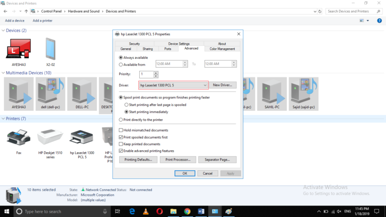 How to Install the Same Printer Twice with Different Settings in Windows 10
