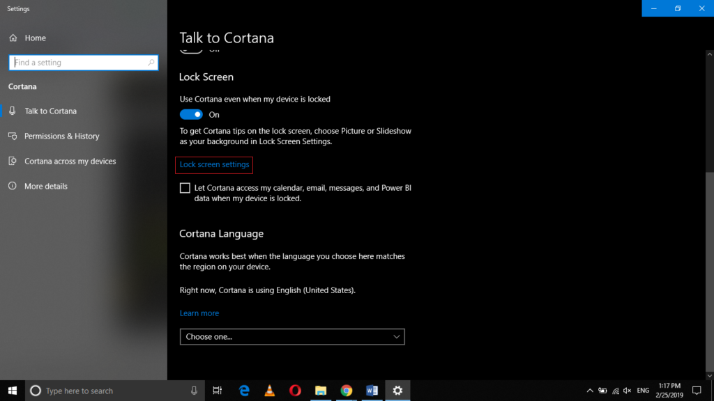 Let Cortana respond to “Hey Cortana”