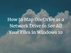 How to Map OneDrive as a Network Drive to See All Your Files in Windows 10