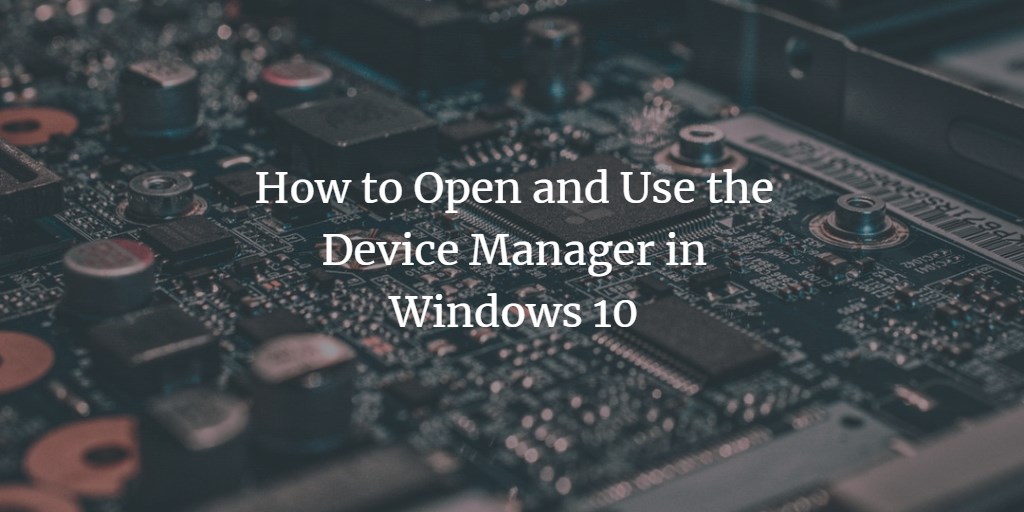 Windows Device Manager