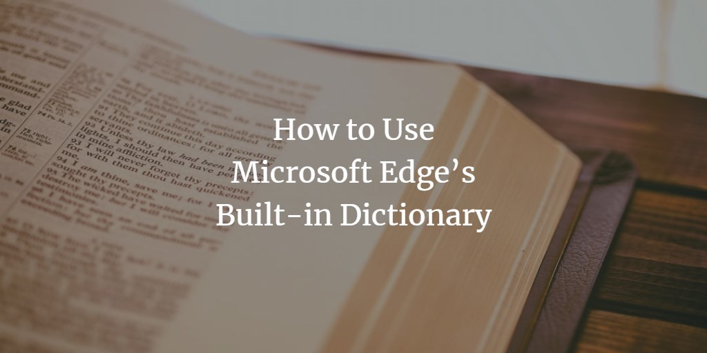 Microsoft Edge Browser Archives
