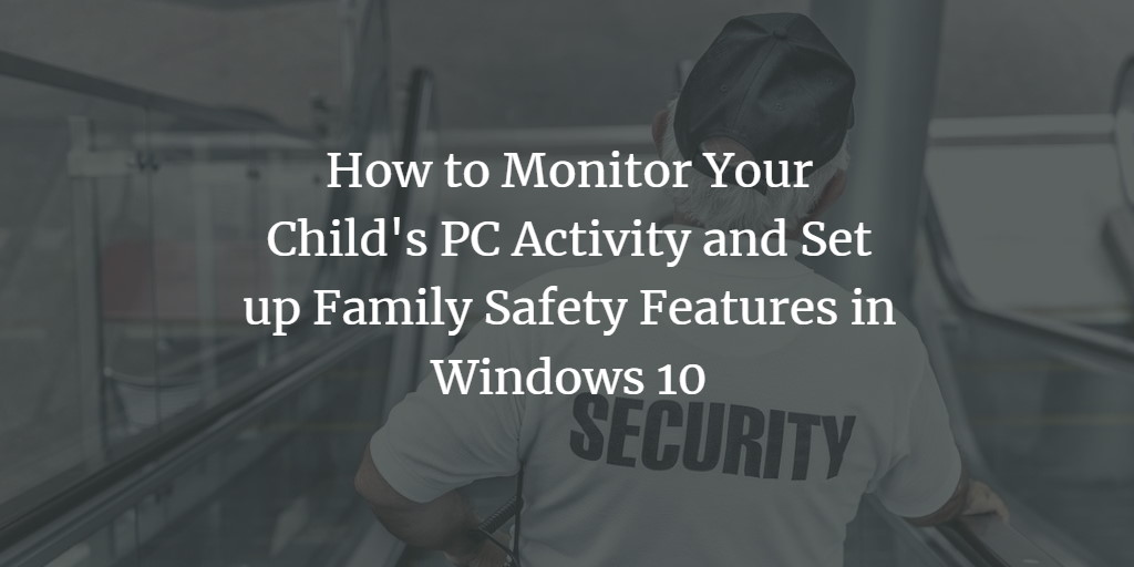 Windows Parental Control