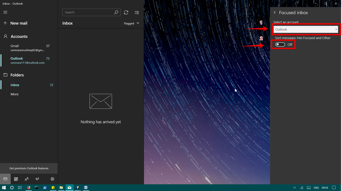 windows 10 mail app focused inbox windows 10 mail app focused inbox