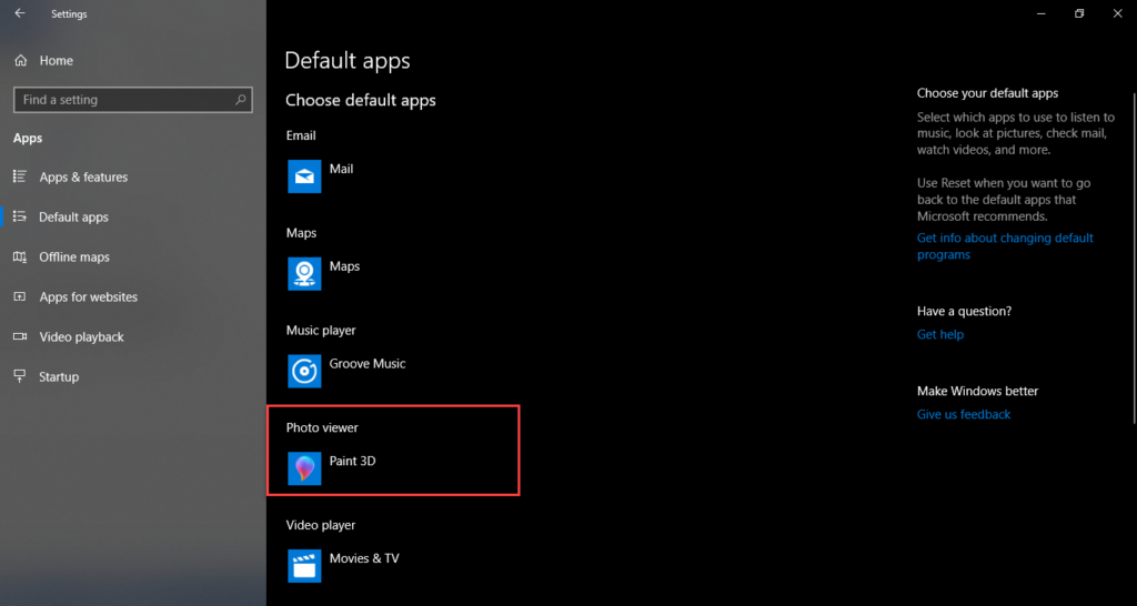 Windows 10 set default program for pictures imageviewer morningnored