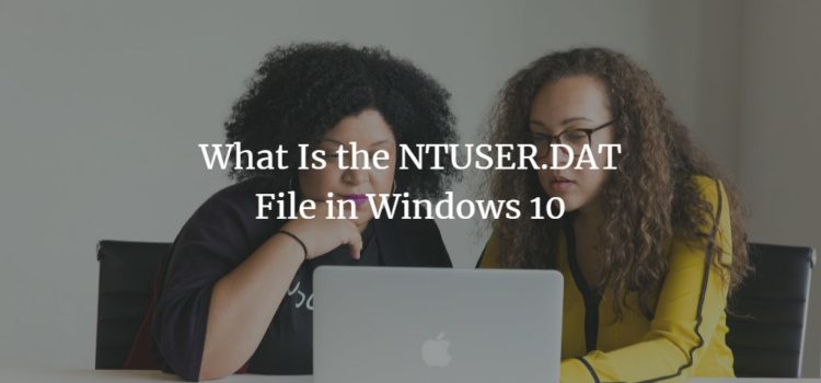 What Is the NTUSER.DAT File in Windows 10? What Is the NTUSER.DAT File in Windows 10?