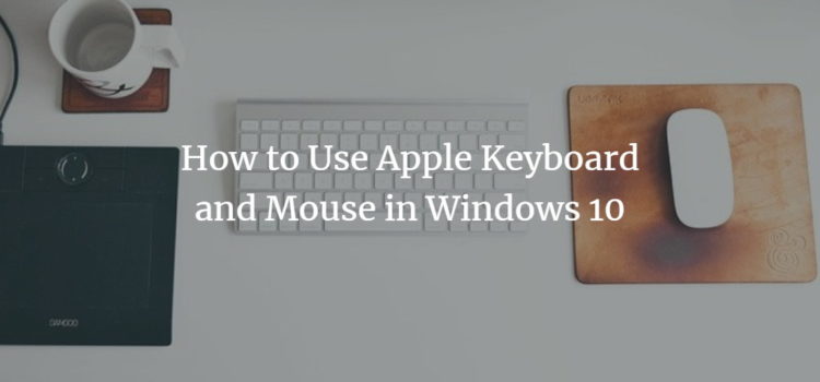 How to Use Apple Keyboard and Mouse in Windows 10 How to Use Apple Keyboard and Mouse in Windows 10