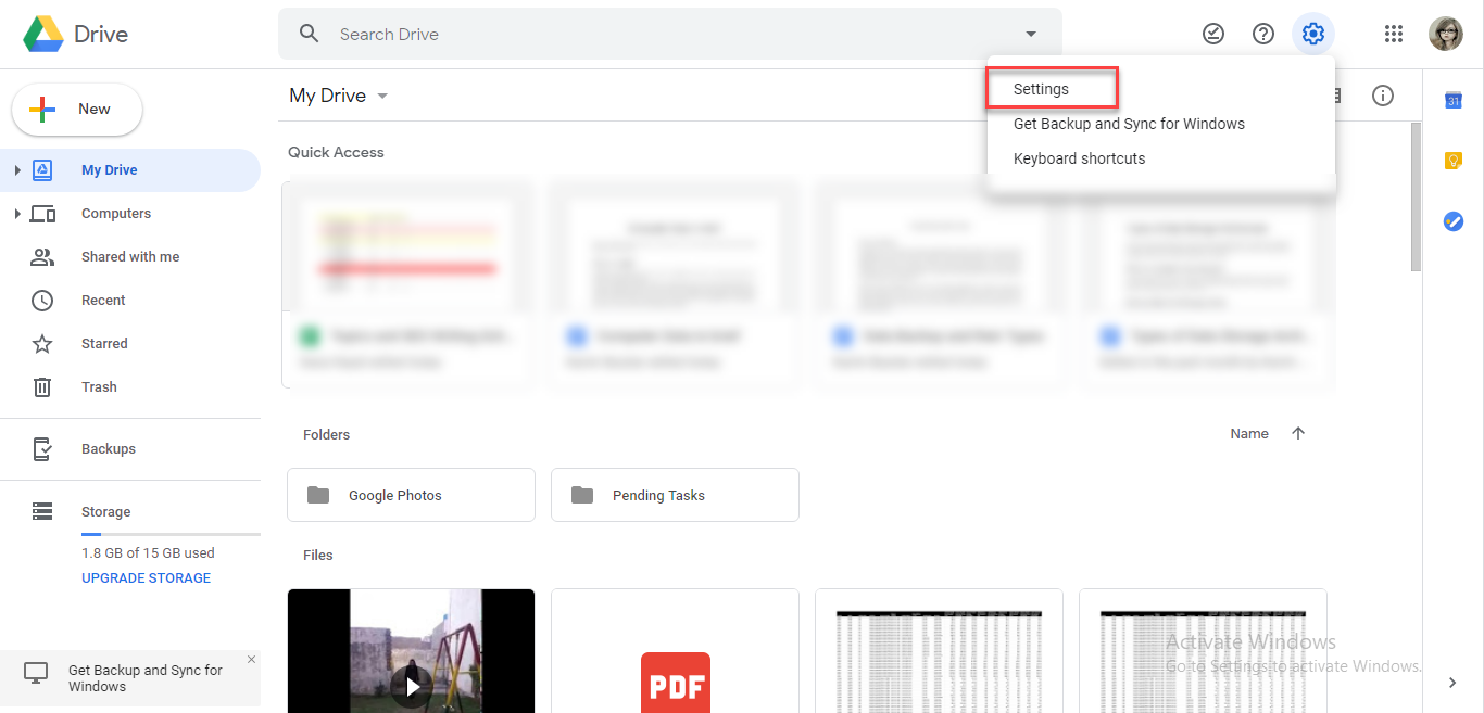 google drive for windows 10 not working