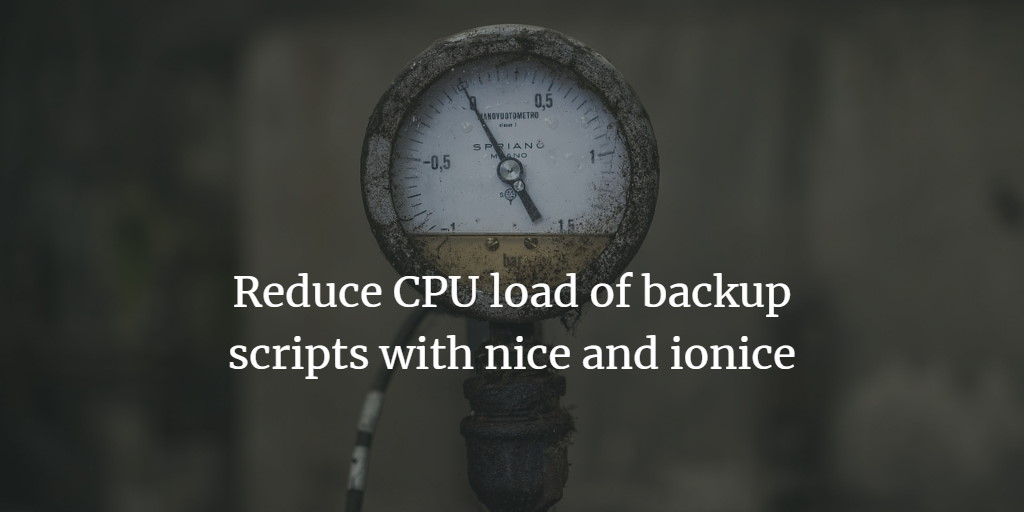 Reduce CPU and Disk Load on Linux