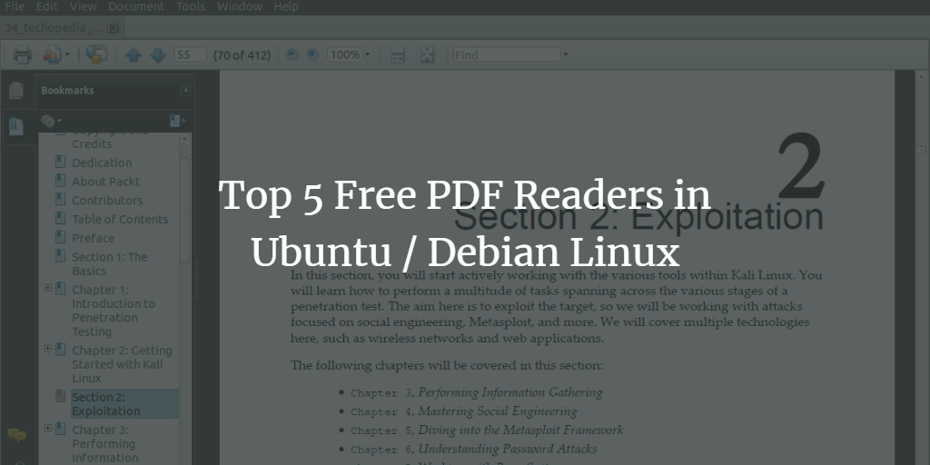 Ubuntu PDF Reader