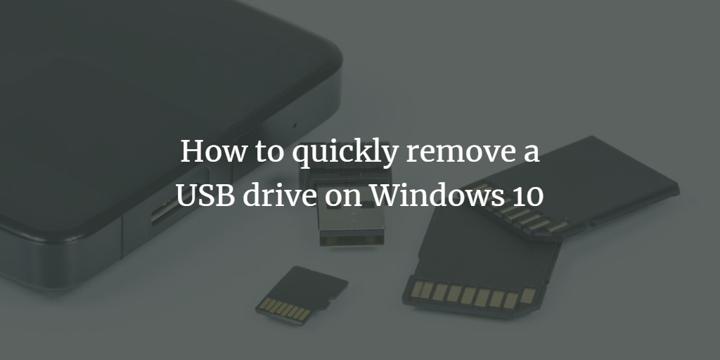 USB-Drive quick & safe removal