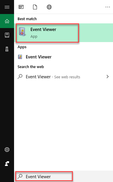 Windows Event Viewer