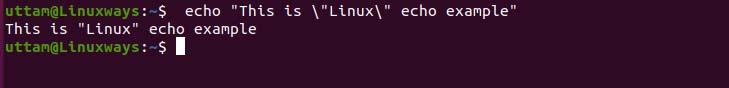 Quote and escape text correctly on Linux shell