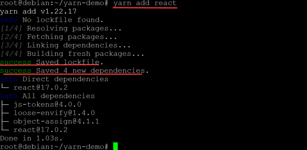 Yarn Installation on Debian Linux