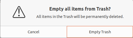 Empty Trash