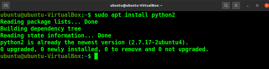 Install Python 2