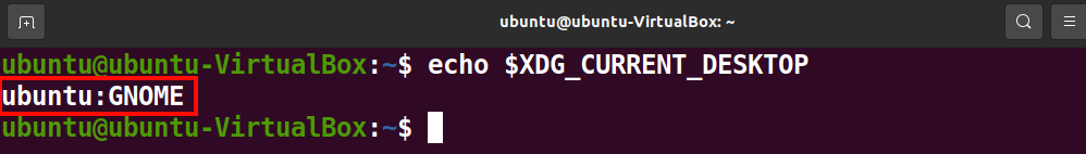 XDG_CURRENT_DESKTOP variable