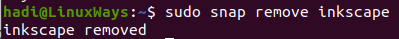 Remove Inkscape snap